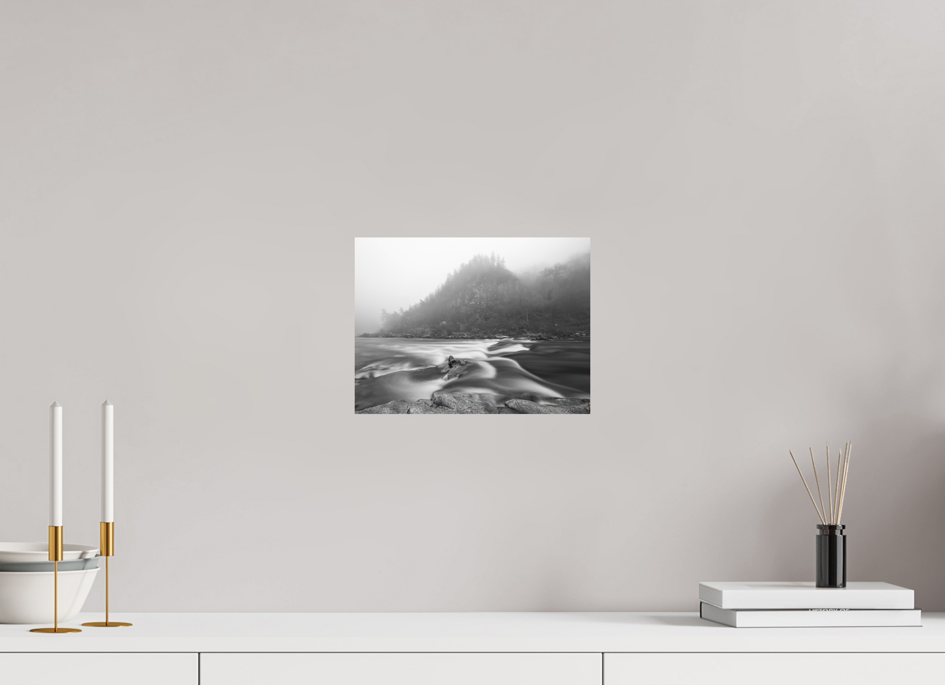 28 x 21 cm, 6- Impression directe couleur ou noir et blanc sur Alu Dibond + système de fixation Winter #10 - Hiver #10