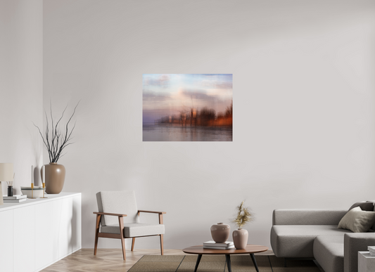 100 x 75 cm, Impression directe couleur ou noir et blanc sur plaque d'aluminium (Solidité-Durabilité) Carrelets girondins
