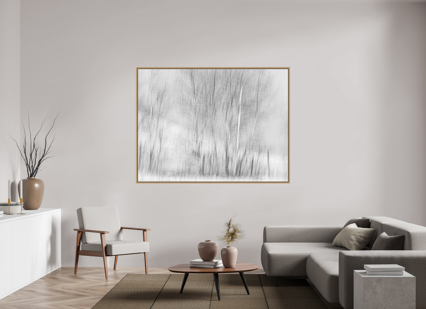 180 x 135 cm, Impression sur support rigide (Forex) avec cadre élégant type “caisse américaine” Aller plus haut
