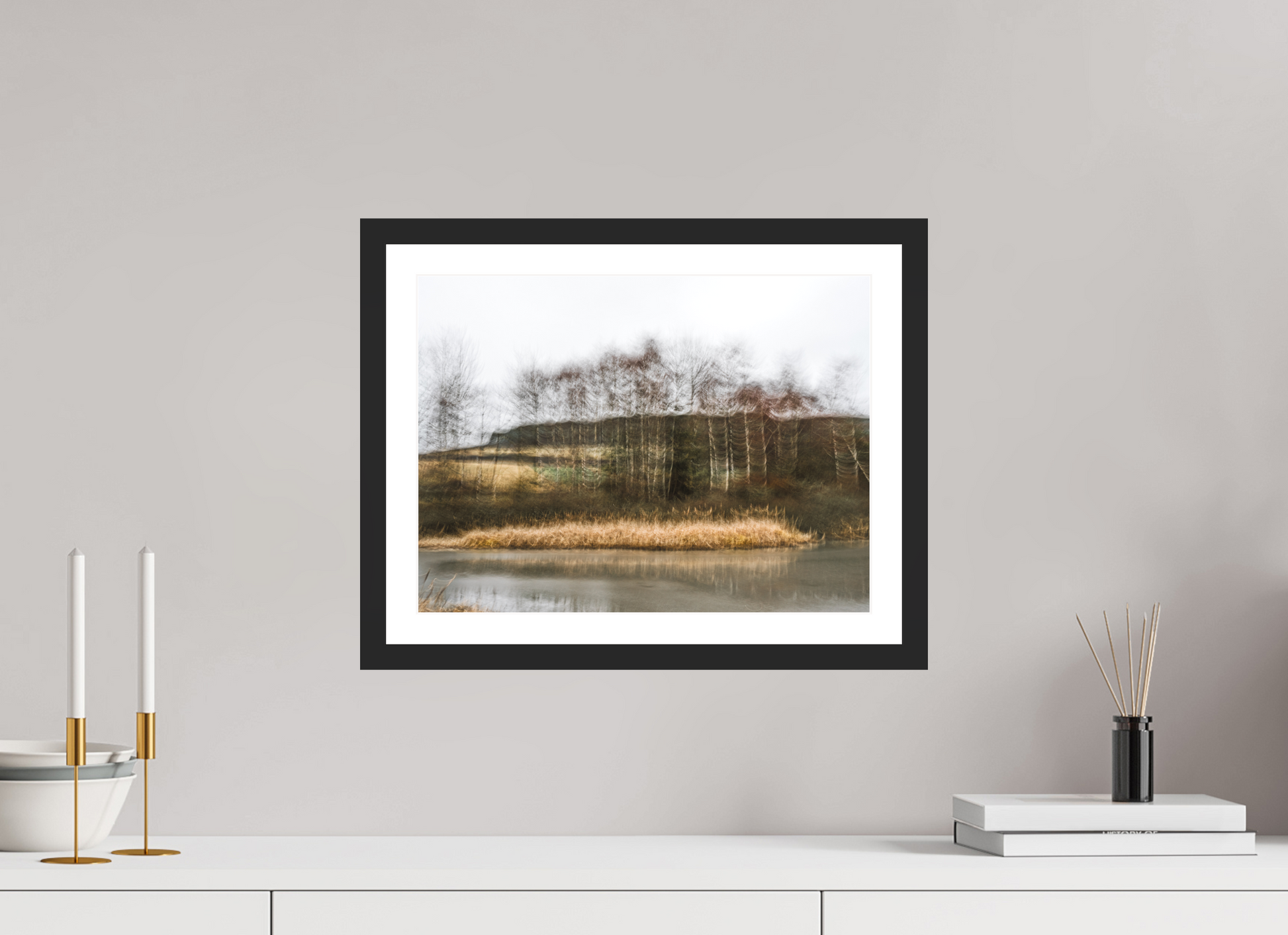 40 x 30 cm, 3- Tirage couleur + p.p + cadre Dreamlike vision #23 - Vision onirique #23