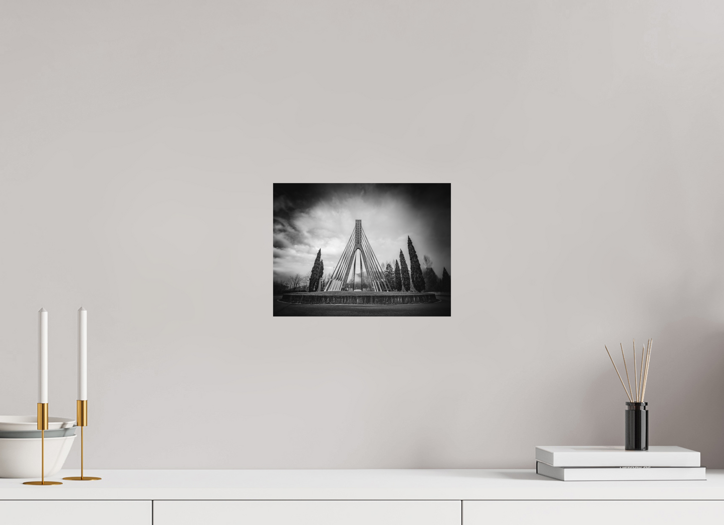 28 x 21 cm, 2- Tirage papier mat noir et blanc Winter #15 - Hiver #15