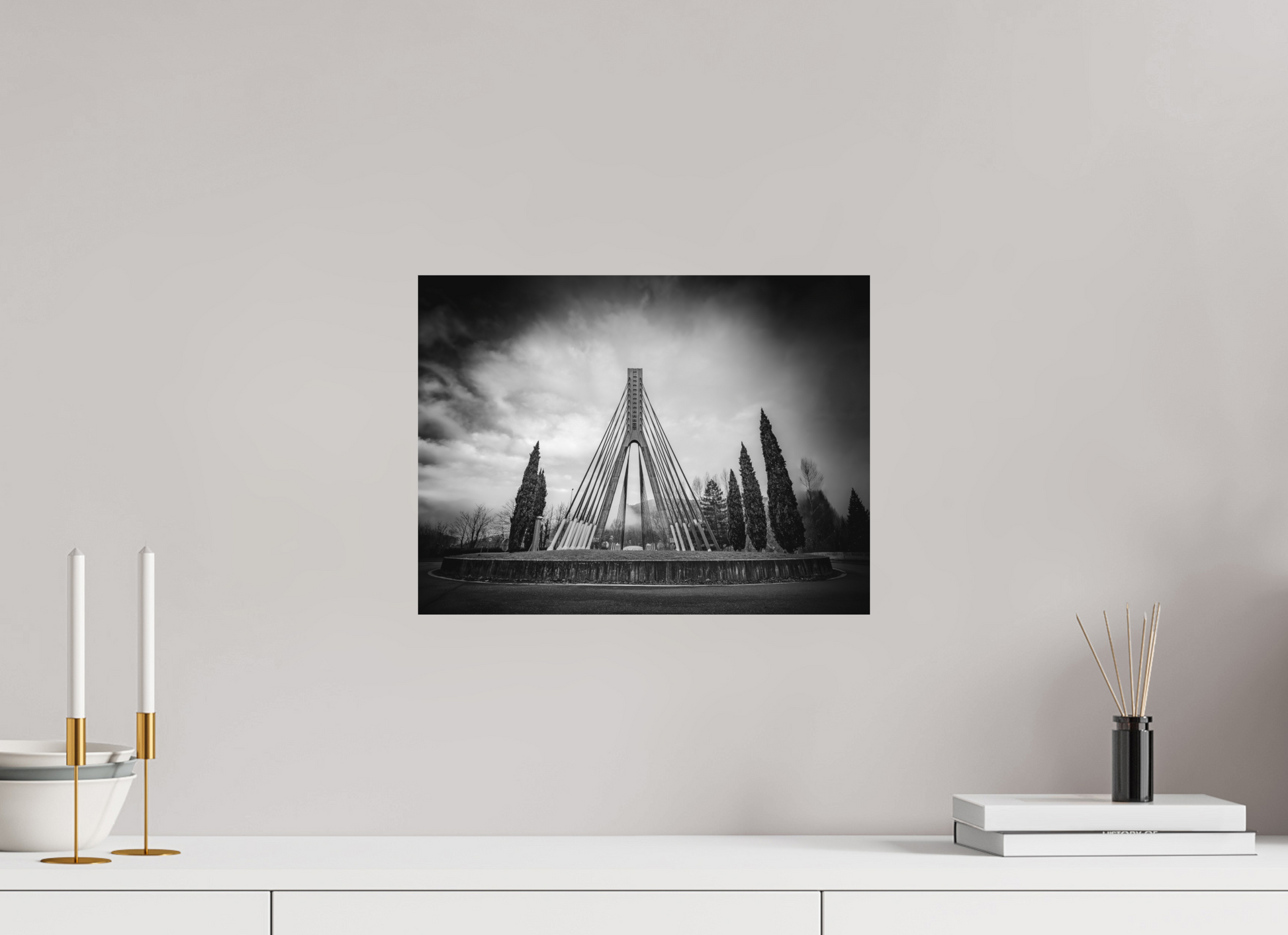 40 x 30 cm, 2- Tirage papier mat noir et blanc Winter #15 - Hiver #15