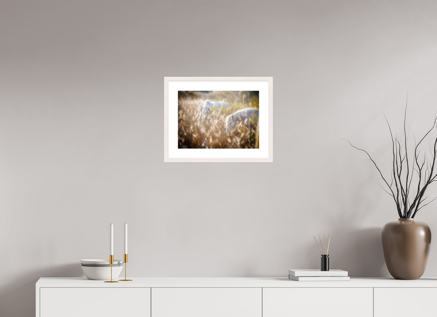 41,7 x 30 cm, Tirage Fine Art 30×40 cm — Passe-partout — Cadre Camargais