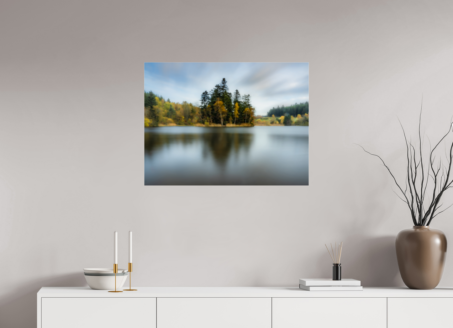 80 x 60 cm, Tirage couleur sur support solide en aluminium, recouvert d’une protection transparente (plexiglas). Jour de grand vent