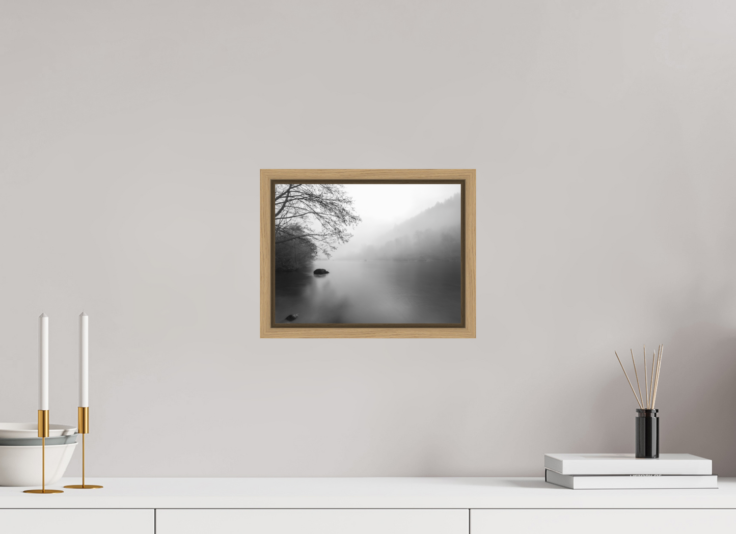 28 x 21 cm, 9- Impression sur forex + encadrement caisse américaine Winter #12 - Hiver #12