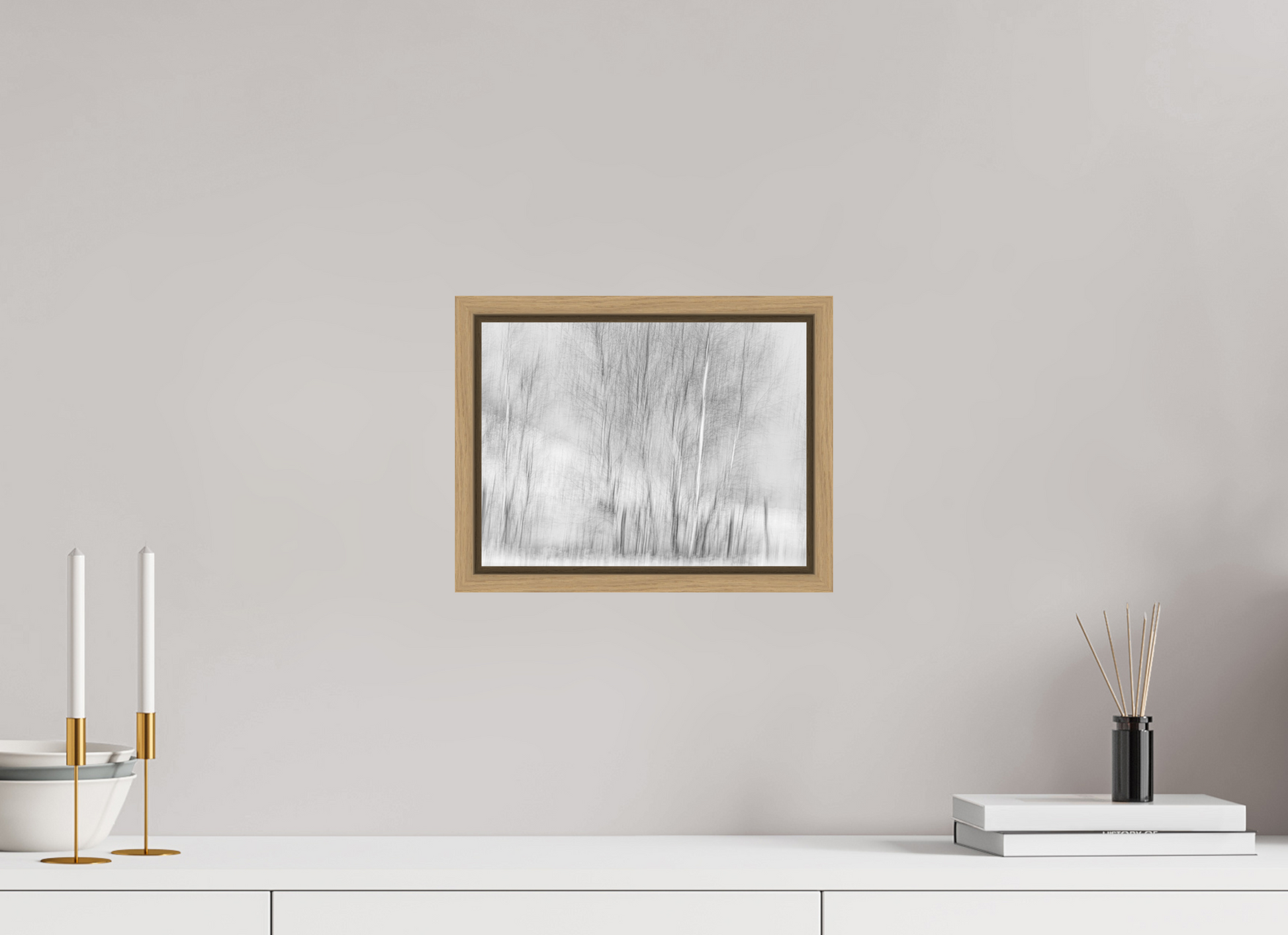 28 x 21 cm, 9- Impression sur forex + encadrement caisse américaine Dreamlike vision #12 - Vision onirique #12