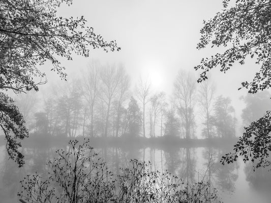 Main image Winter #19 – Hiver #19 | Photo de paysage poétique au bord de l’eau – Nature & zen