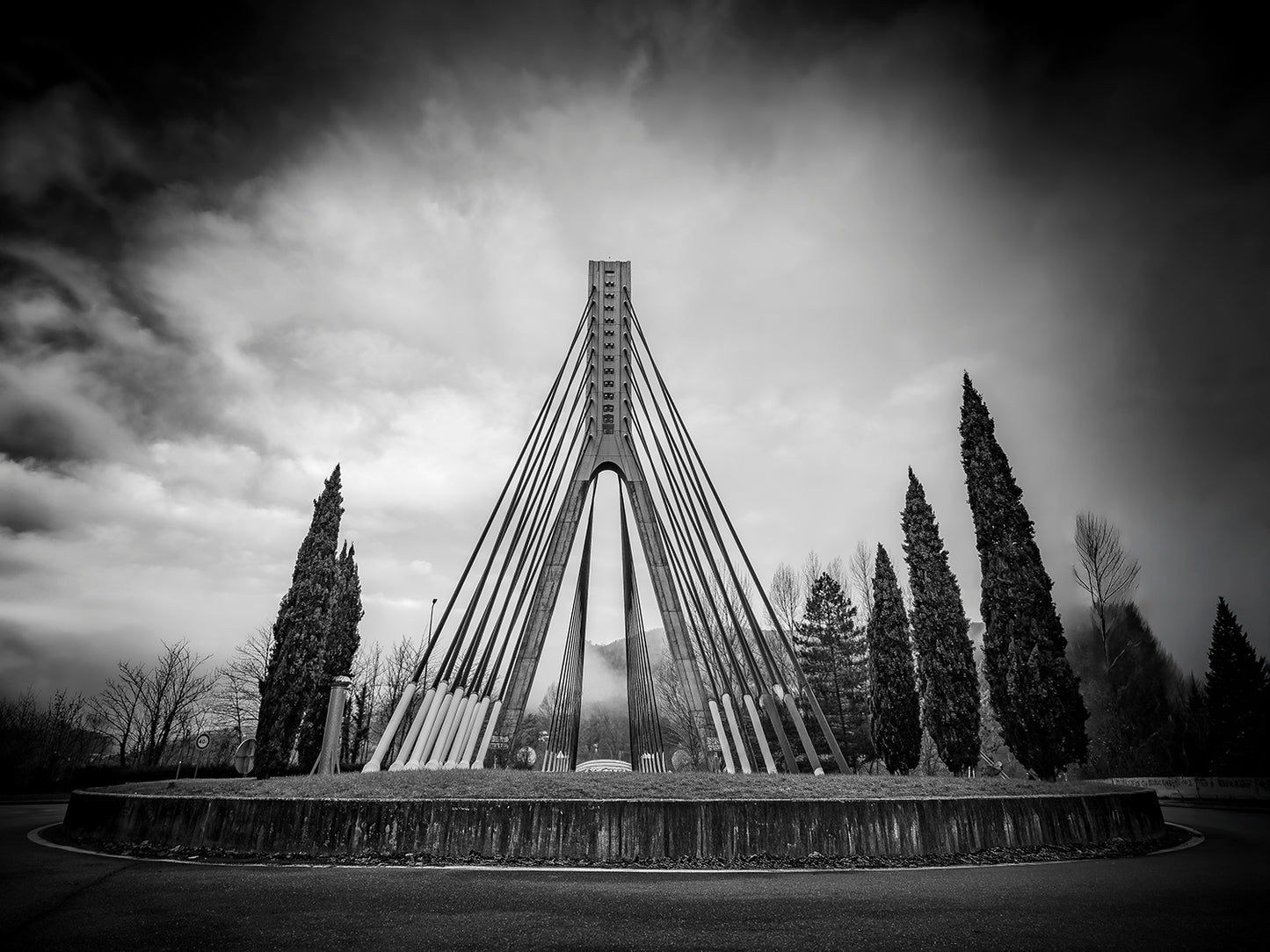 Main image Winter #15 - Hiver #15 Photographie d'architecture fine art en noir et blanc