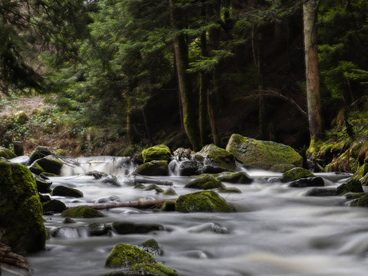 Main image Waterfall #4 – Cascade #4 | Photographie art nature – Cascade et paysage apaisant
