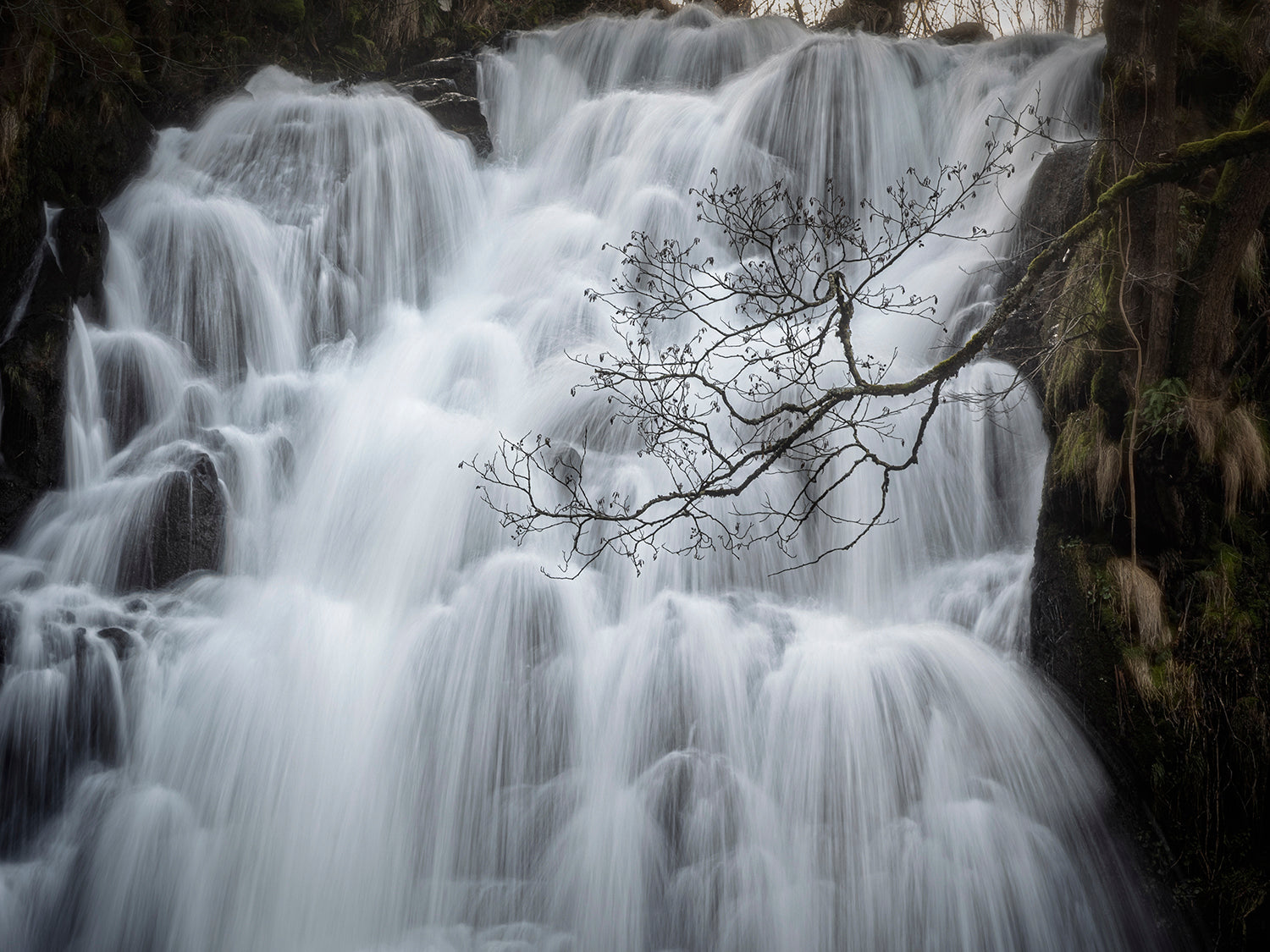 Main image Waterfall #1 - Cascade #1 Poster Photo Artistique pour Décoration Murale